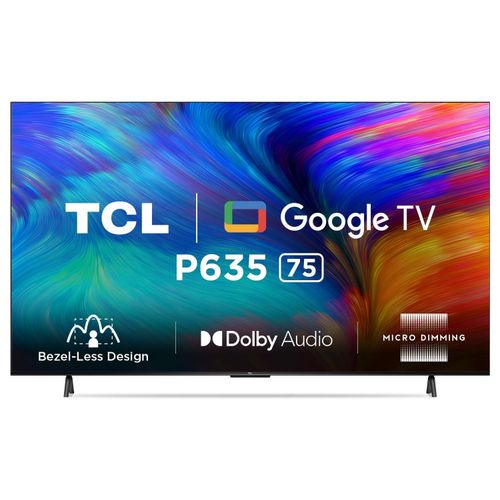 TCL 75 Inch 4K Google TV 75P635
